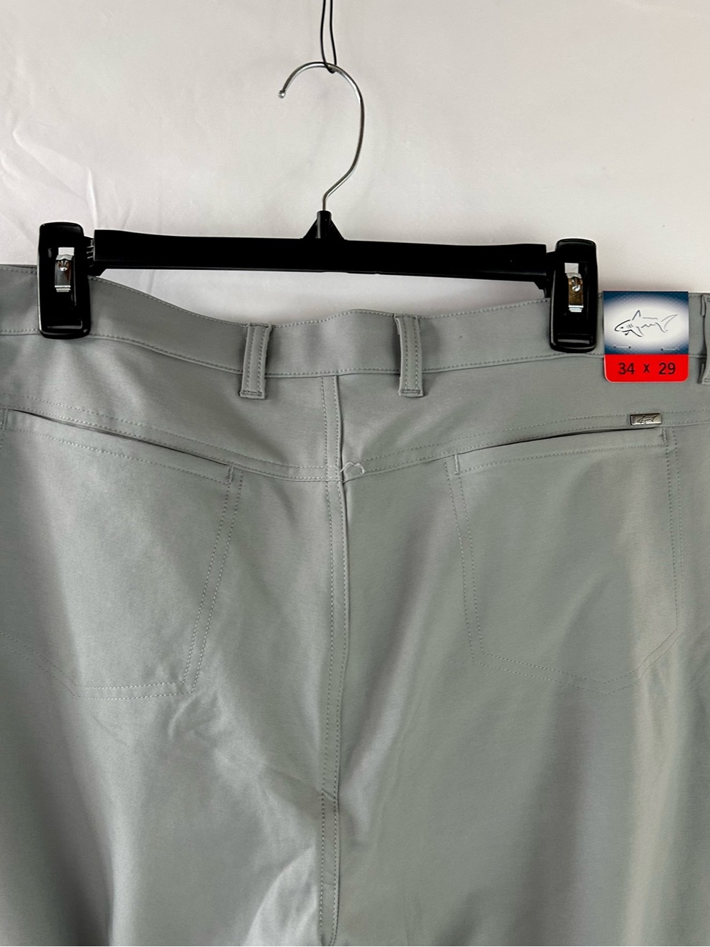 NEW Greg Norman Classic 5 Pocket Stretch Pants Men's Size 34 x 29 - Picture 5 of 7
